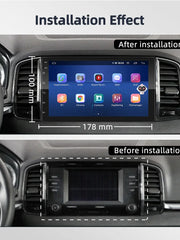 Load image into Gallery viewer, Podofo 8G 128G Car Radio GPS 2 din Android 10.0 Auto Carplay Universal 7" For Volkswagen Nissan Hyundai Toyota Multimedia Player