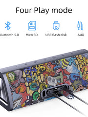 Load image into Gallery viewer, mifa A10+ Portable bluetooth speaker 360° Stereo Sound 20W IPX7 waterproof wireless bluetooth 5.0 speaker 24-Hour Play time