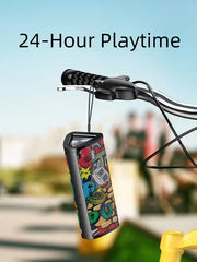 Load image into Gallery viewer, mifa A10+ Portable bluetooth speaker 360° Stereo Sound 20W IPX7 waterproof wireless bluetooth 5.0 speaker 24-Hour Play time