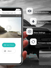 Load image into Gallery viewer, 70mai Car DVR 1S APP English Voice Control 70mai 1S D06 1080P HD Night Vision 70mai 1S Dash Camera Recorder WiFi 70mai Dash Cam