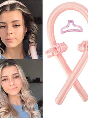 Load image into Gallery viewer, Heatless Curling Rod Headband No Heat Hair Curlers Ribbon Hair Rollers Sleeping Soft Curl Bar Wave Formers DIY Hair Styling Tool