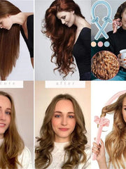 Load image into Gallery viewer, Heatless Curling Rod Headband No Heat Hair Curlers Ribbon Hair Rollers Sleeping Soft Curl Bar Wave Formers DIY Hair Styling Tool