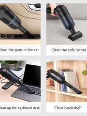 Load image into Gallery viewer, 8000Pa Wireless Car Vacuum Cleaner Cordless Handheld Auto Vacuum Home &amp; Car Dual Use Mini Vacuum Cleaner With Built-in Battrery
