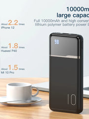 Load image into Gallery viewer, KUULAA Power Bank 10000mAh Portable Charging PowerBank 10000 mAh USB PoverBank External Battery Charger For Xiaomi Mi 9 8 iPhone