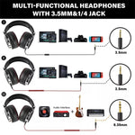 Load image into Gallery viewer, Oneodio Wired Professional Studio Pro DJ Headphones With Microphone Over Ear HiFi Monitor Music Headset Earphone For Phone PC
