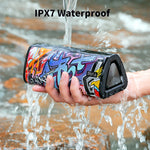 Load image into Gallery viewer, mifa A10+ Portable bluetooth speaker 360° Stereo Sound 20W  IPX7 waterproof wireless bluetooth 5.0 speaker 24-Hour Play time
