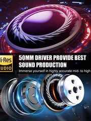 Load image into Gallery viewer, Oneodio Wired Professional Studio Pro DJ Headphones With Microphone Over Ear HiFi Monitor Music Headset Earphone For Phone PC