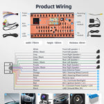 Load image into Gallery viewer, Podofo 8G 128G Car Radio GPS 2 din Android 10.0 Auto Carplay Universal 7&quot; For Volkswagen Nissan Hyundai Toyota Multimedia Player
