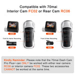 Load image into Gallery viewer, 70mai Dash Cam Pro Plus+ A500S 1944P GPS ADAS Car Camera 70mai A500S Car DVR 24H Parking Support Rear Cam 140FOV Auto Recorder
