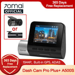Load image into Gallery viewer, 70mai Dash Cam Pro Plus+ A500S 1944P GPS ADAS Car Camera 70mai A500S Car DVR 24H Parking Support Rear Cam 140FOV Auto Recorder
