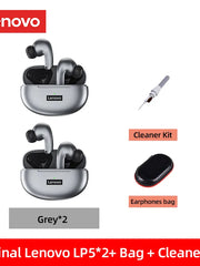 Load image into Gallery viewer, 100% Original Lenovo LP5  Wireless Bluetooth Earbuds HiFi Music Earphone With Mic Headphones Sports Waterproof Headset 2021New